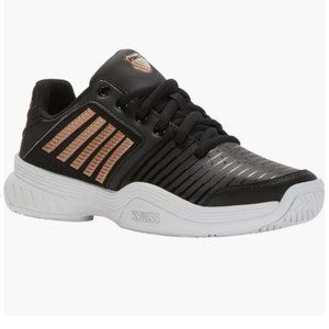 K-Swiss Women's Court Express Black Tennis Sneakers NIB Sz 8.5M